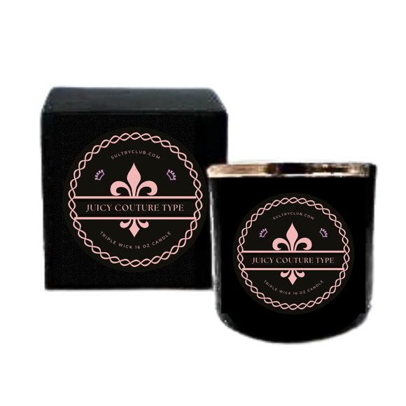 Juicy Couture Type 3 Wick Candle - Picture 1 of 2